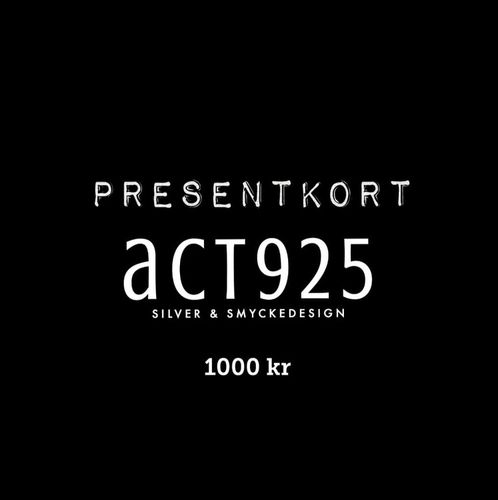 Presentkort 1000