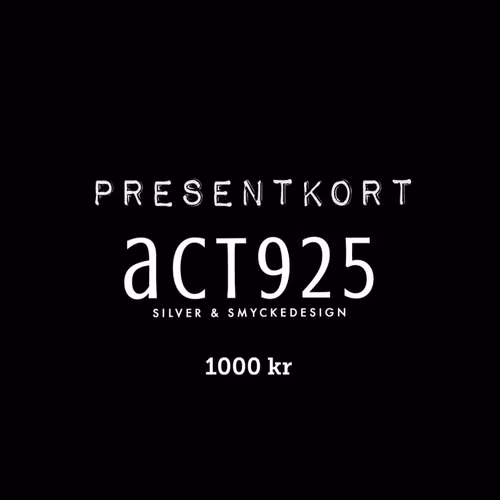 Presentkort 1000
