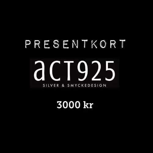 Presentkort 3000
