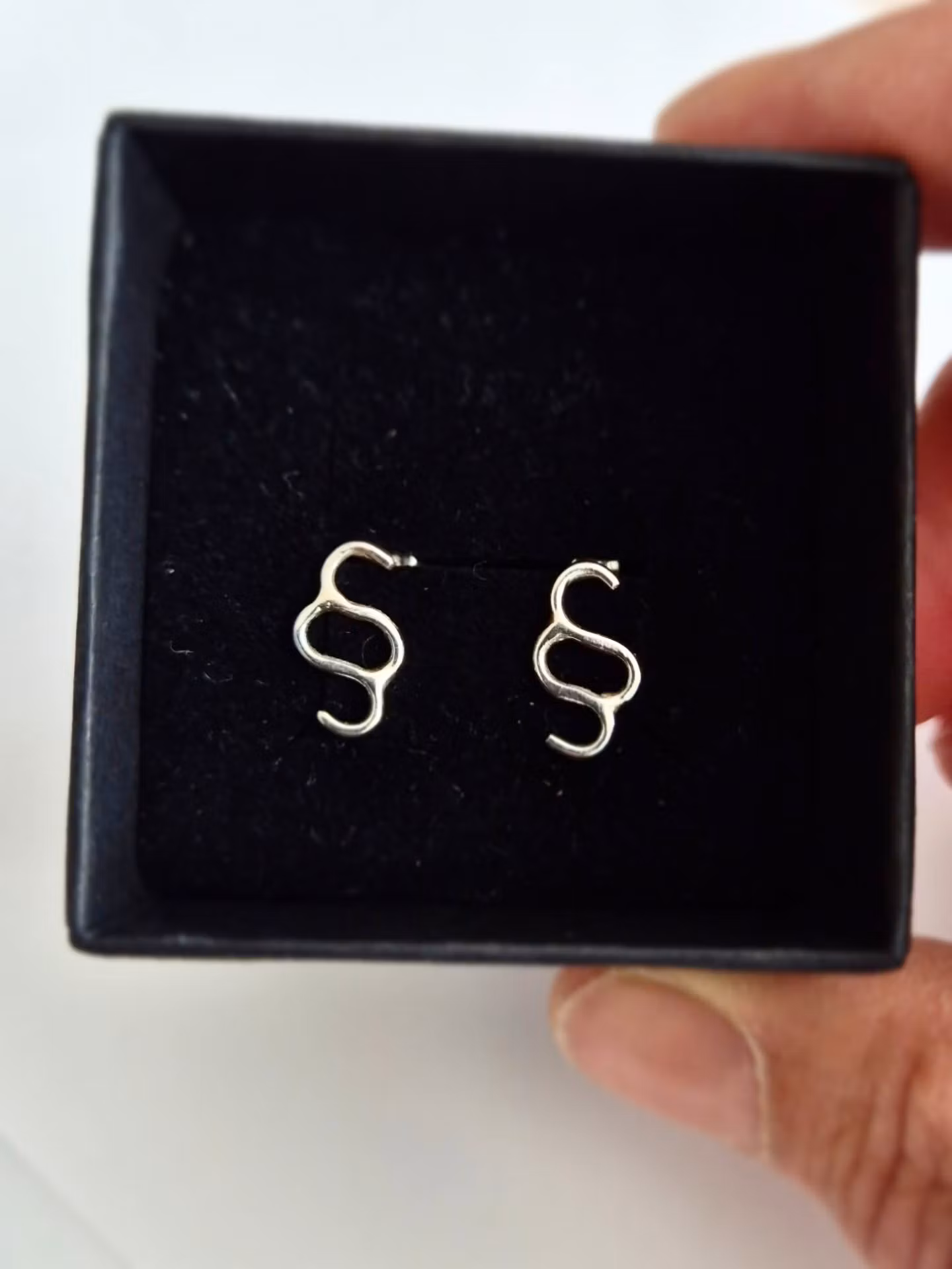 Paragrafen silverörhänge