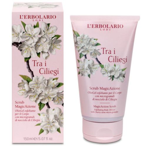 Scrubkräm Körsbärsblom Lérbolario