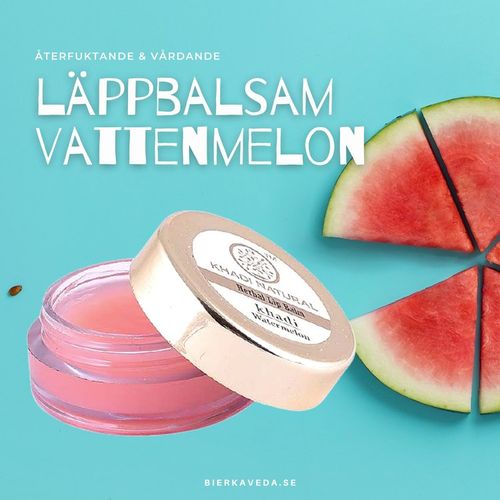 Läppbalsam Vattenmelon khadi Natural