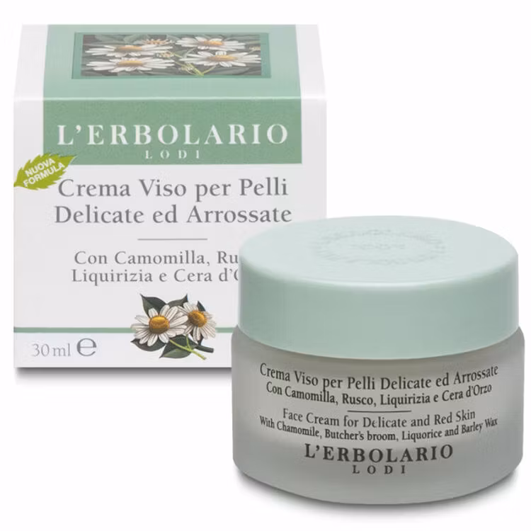 Ansiktskräm Kamomill (känslig hud) Lerbolario 30 ml