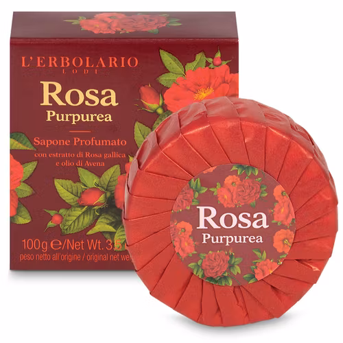 Fast Tvål purple Rose L`erbolario 100 ml