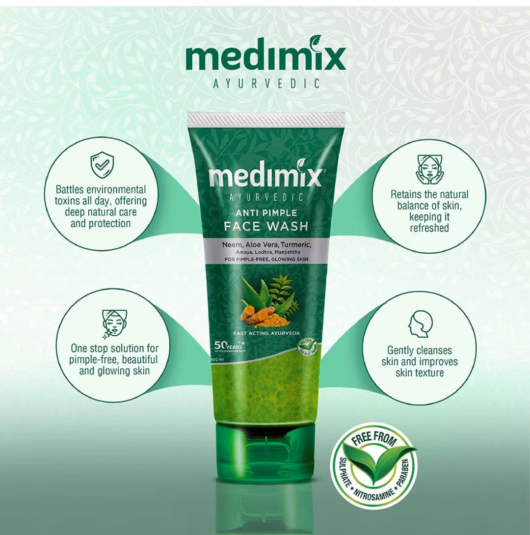 Medimix Ansiktstvätt Khadi Natural 50 ml