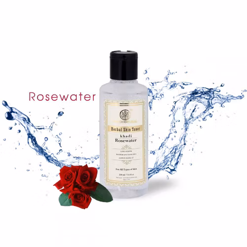 Khadi Natural Ansiktsvatten Rose Water Toner 210 ml