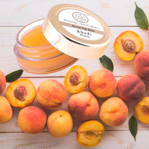 Läppbalsam Persika Khadi natural 5g.