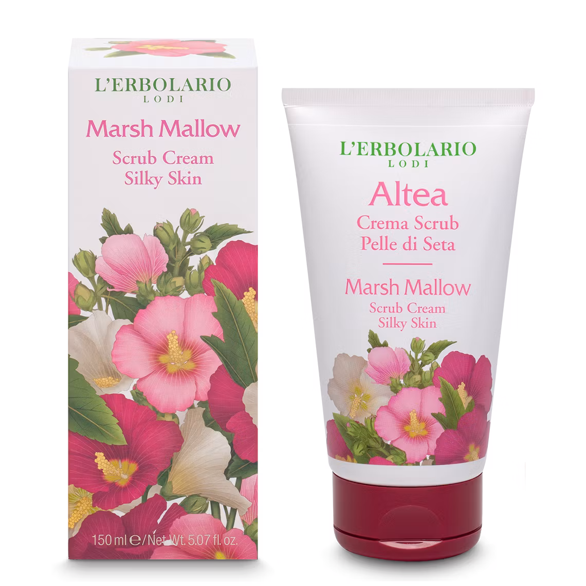 Scrubkräm Marsh Mallow Lérbolario 150 ml