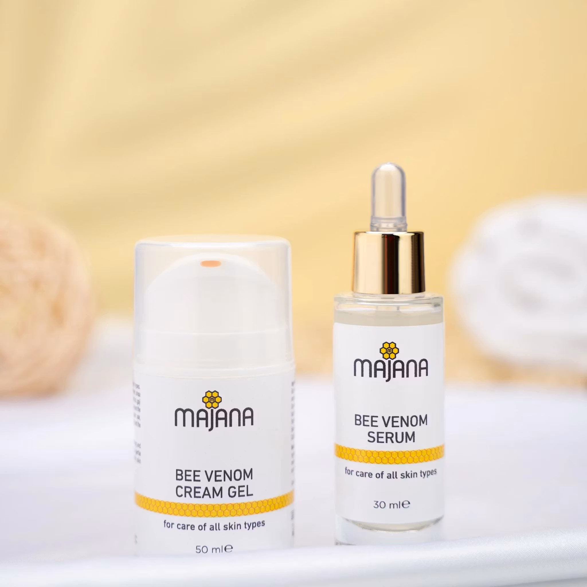Bee Venom Set Serum 30 ml + Cream Gel 50 ml Majana