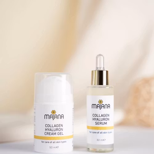 Intense Moisture & Care Duo Majana Collagen Hyaluron Serum 30 ml+ Collagen Hyaluron Cream Gel 50 ml