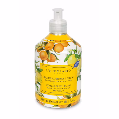Flytande tvål Citrusfrukter 490 ml Lerbolario