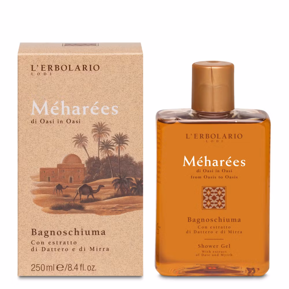 Duschtvål Meharees 250 ml Lerbolario