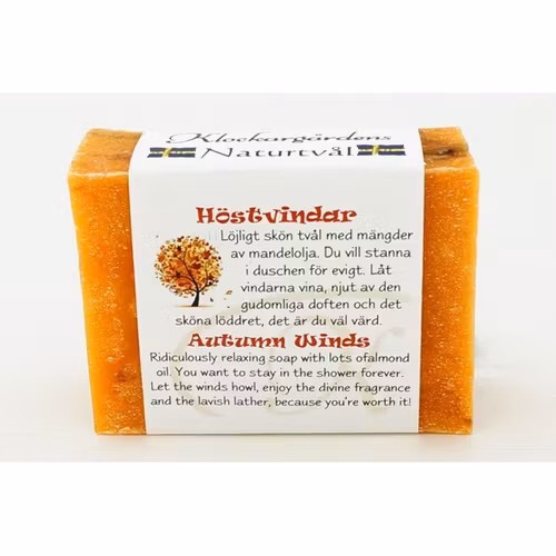 Höstvindar naturtvål handgjord 120 gr