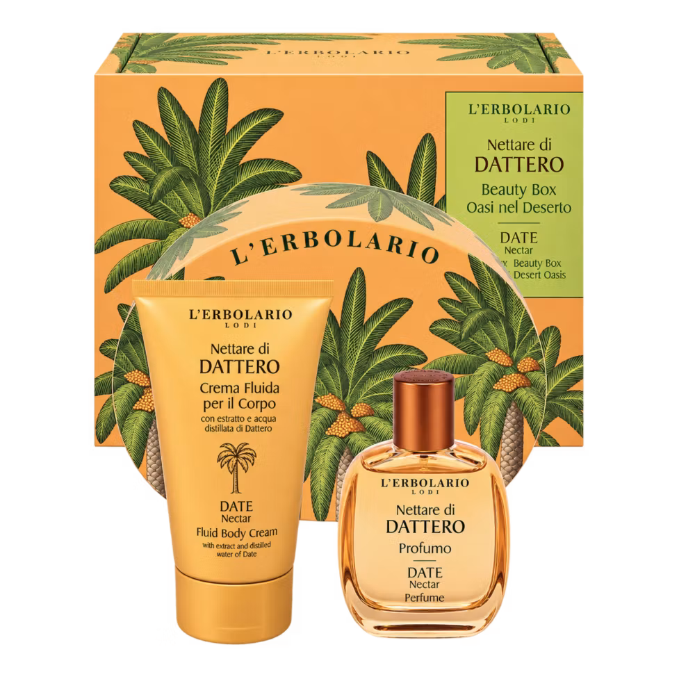 Beautybox Dadel Lerbolario Parfym+Kroppskräm