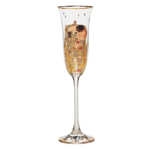 The Kiss - Champagne Glass