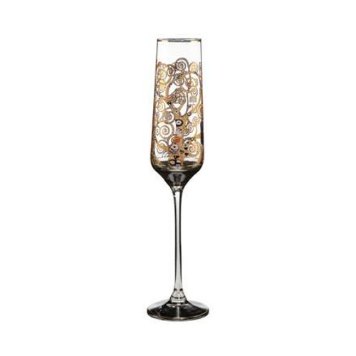 Tree of Life - Champagne Glass