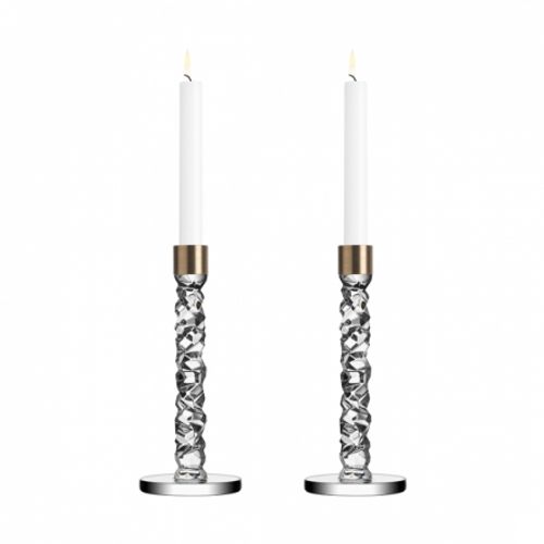 CARAT LJUSSTAKE MÄSSING 2-PACK