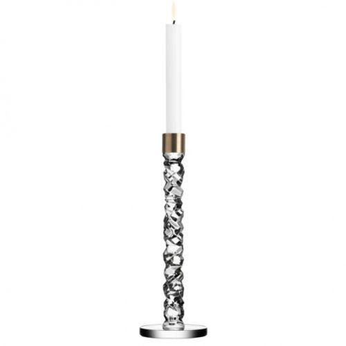 CARAT LJUSSTAKE MÄSSING, 30CM