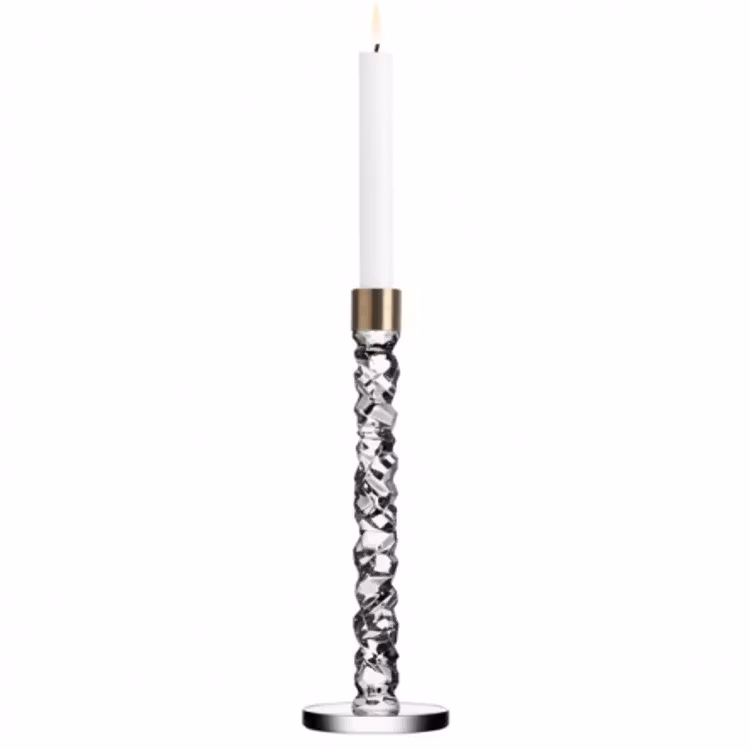 CARAT LJUSSTAKE MÄSSING, 30CM