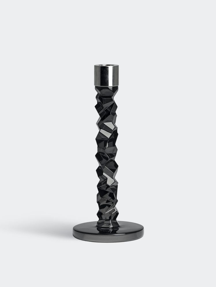 Carat ljusstake antracit h 242mm 2-pack Lena Bergström