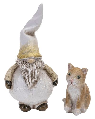 Jultomten Dante med katt