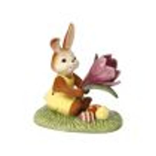 KANINFIGUR 12,5 CM - EN KROKUS FÖR DIN PÅSKHARE