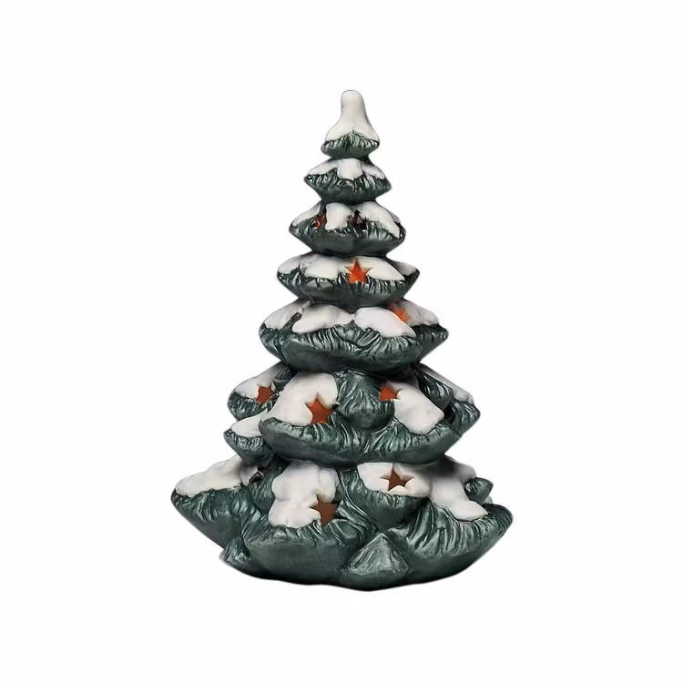 Goebel Juldekoration, porslin, grön, 18 cm