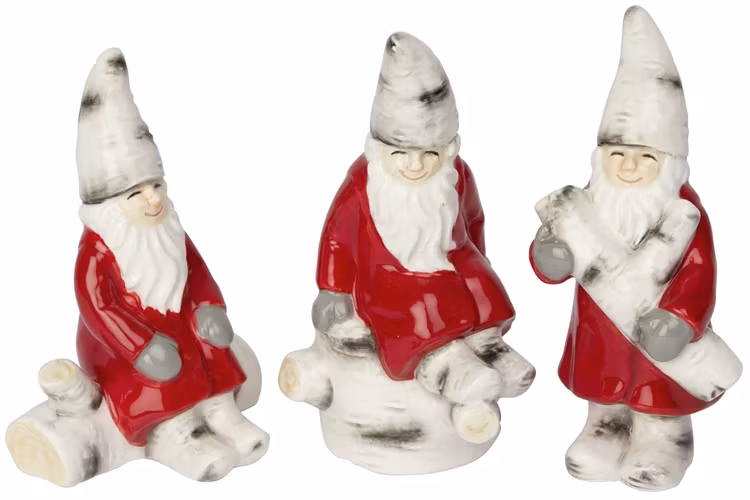 Björkminisar 3-set 6 cm