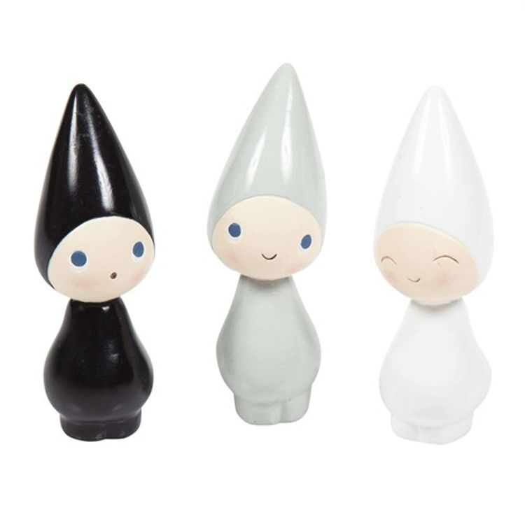 Peggy lakrits/chia/vanilj 3-pack H.6cm