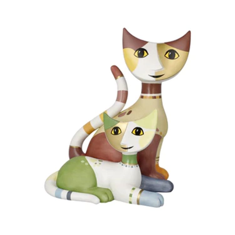 R. Wachtmeister - Minikatter Nima e Carino, Goebel, figur, 2024