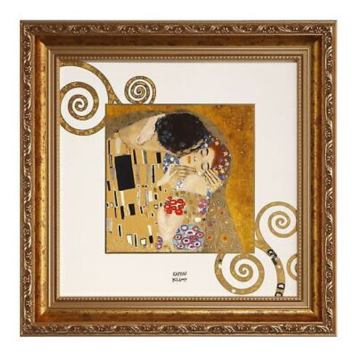 WANDBILD/-TELLER DER KUSS ARTIS ORBIS GUSTAV KLIMT
