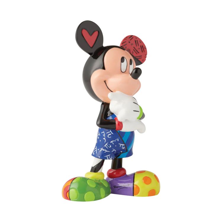 Disney by Britto Mickey Mouse Figurine, 6 Inch, Multicolor