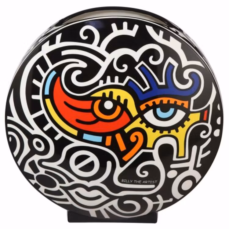 BRIGHT EYES - VASE 20 CM POP ART BILLY THE ARTIST