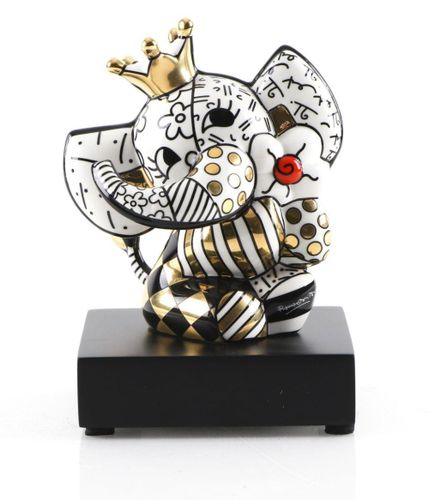 Golden Spring Elephant - Figurine