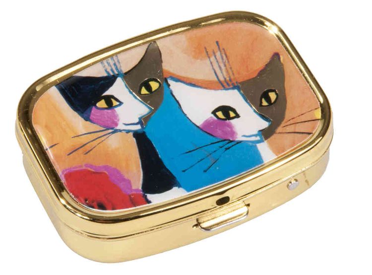 Pillbox, "R. Wachtmeister - Två katter i porträtt"