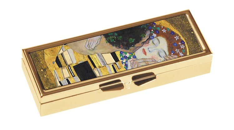 Pillerask, "Klimt, Der Kuss", 7-dagars-version, guld