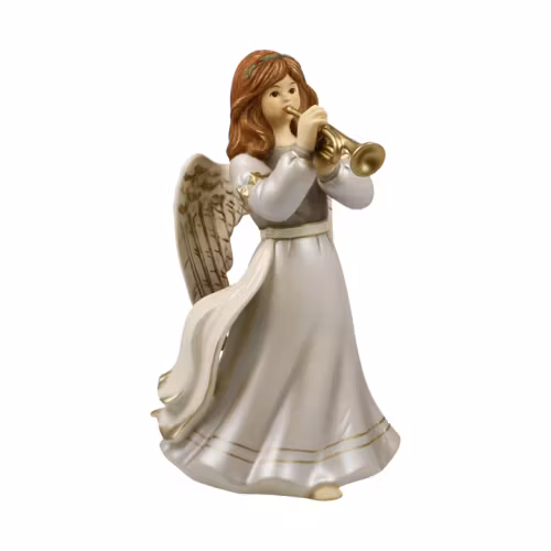 Goebel Gloria Devom Trumpet Player Weiß-Gold 2025