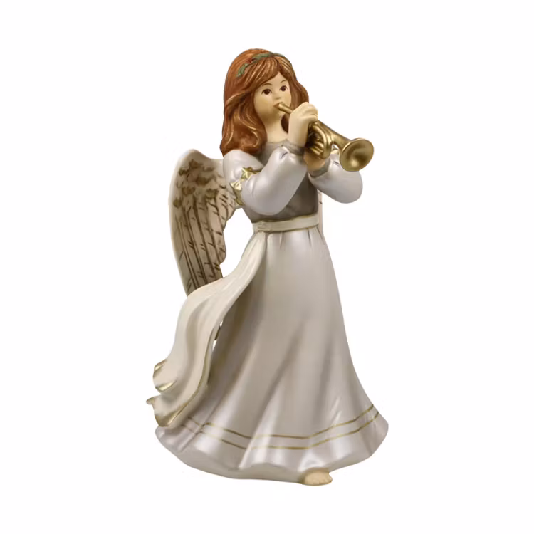 Goebel Gloria Devom Trumpet Player Weiß-Gold 2025