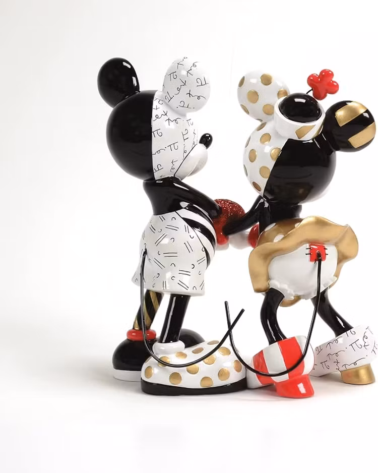Disney Britto Collection Musse & Mimmi Midas statyett