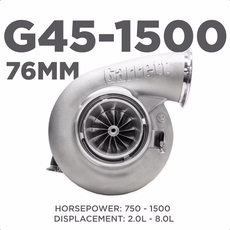 GARRETT G45-1500 76 MM A/R 1.15 T4 divided.