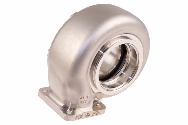 757707-0023 Garrett Turbinhus /  Avgashus  G45-Series - 1.01 A/R - 84 Trim T4 twin inlopp & V-band  avgas ut