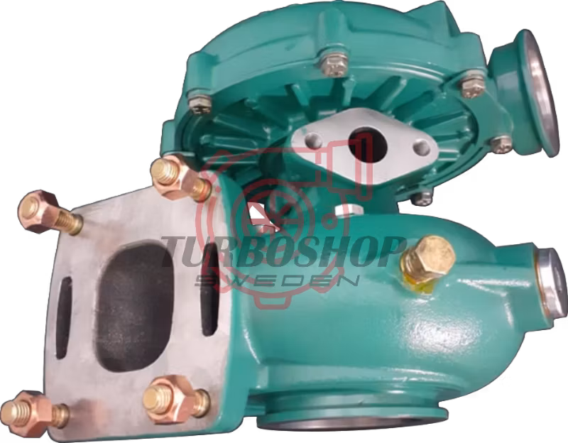 Volvo Penta komplett byteskit KAD300 med rostrfri hylsa turbo 53269887200 ,avgasknä,avgasklämma & packningssats ( Storsäljare )