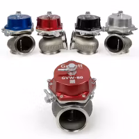 908830-0002 Garrett GVW-60MM 60MM Wastegate ( Blå )GVW-60 Blue 60mm Base Pressure PSI: 14.7 Base Pressure Bar: 1