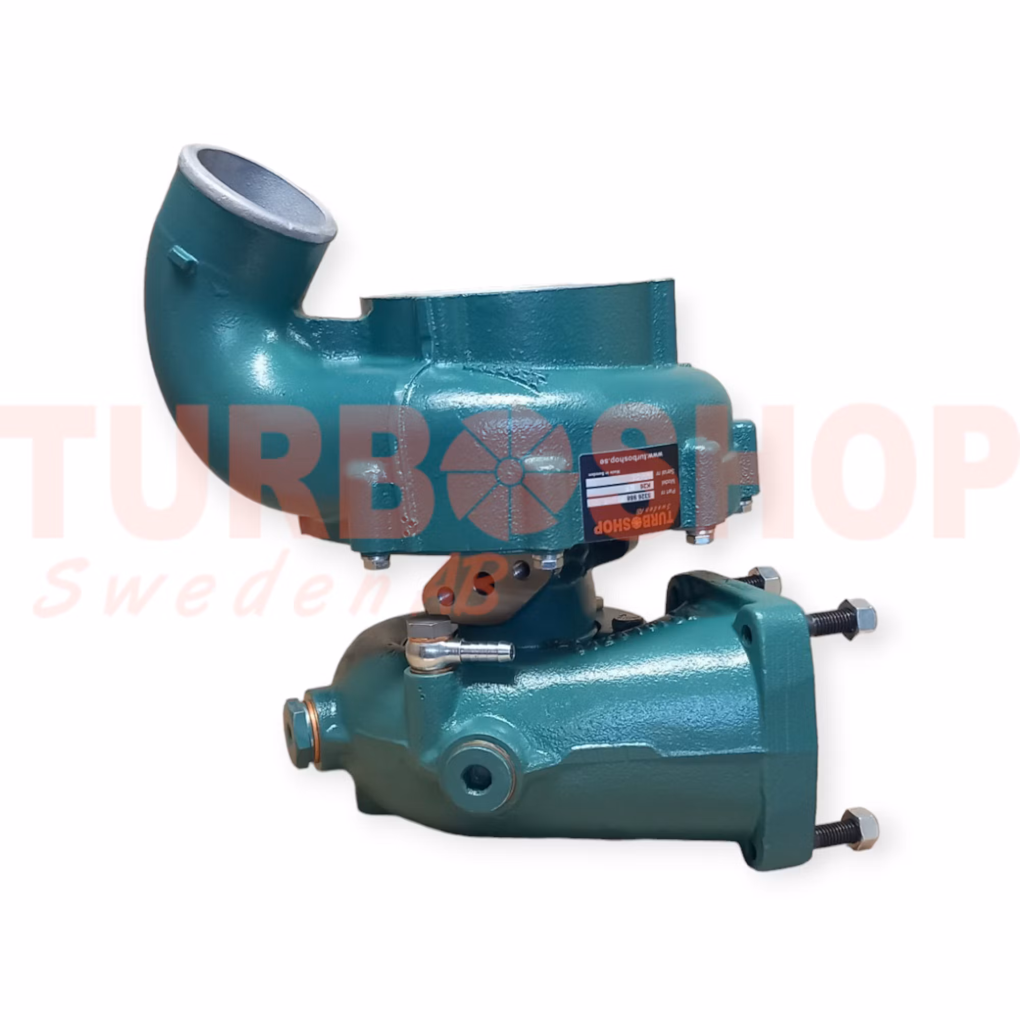 53269887701 Volvo Penta D4 D4-260A turbo med rostfri hylsa  Motorkod : P1100 ( Bytesturbo ) D4 260 Bytesturbo