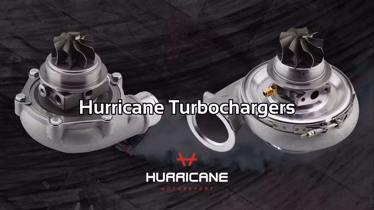 Hurricane komplett turbo 5449-660 A/R 0.72 Turbo WG - V-bandshus Intern wastegate