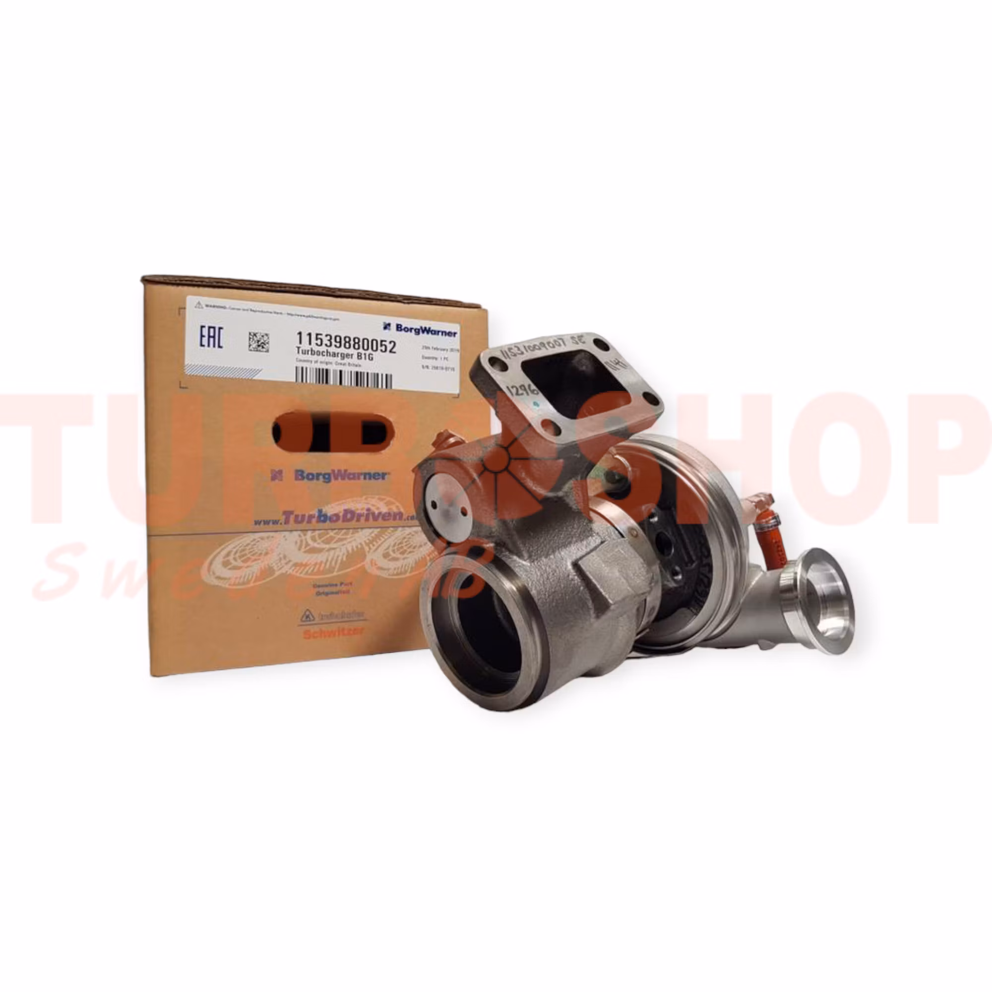 11539880052 BorgWarner B1G - Renovering utav originalturbo OEM : 21761005