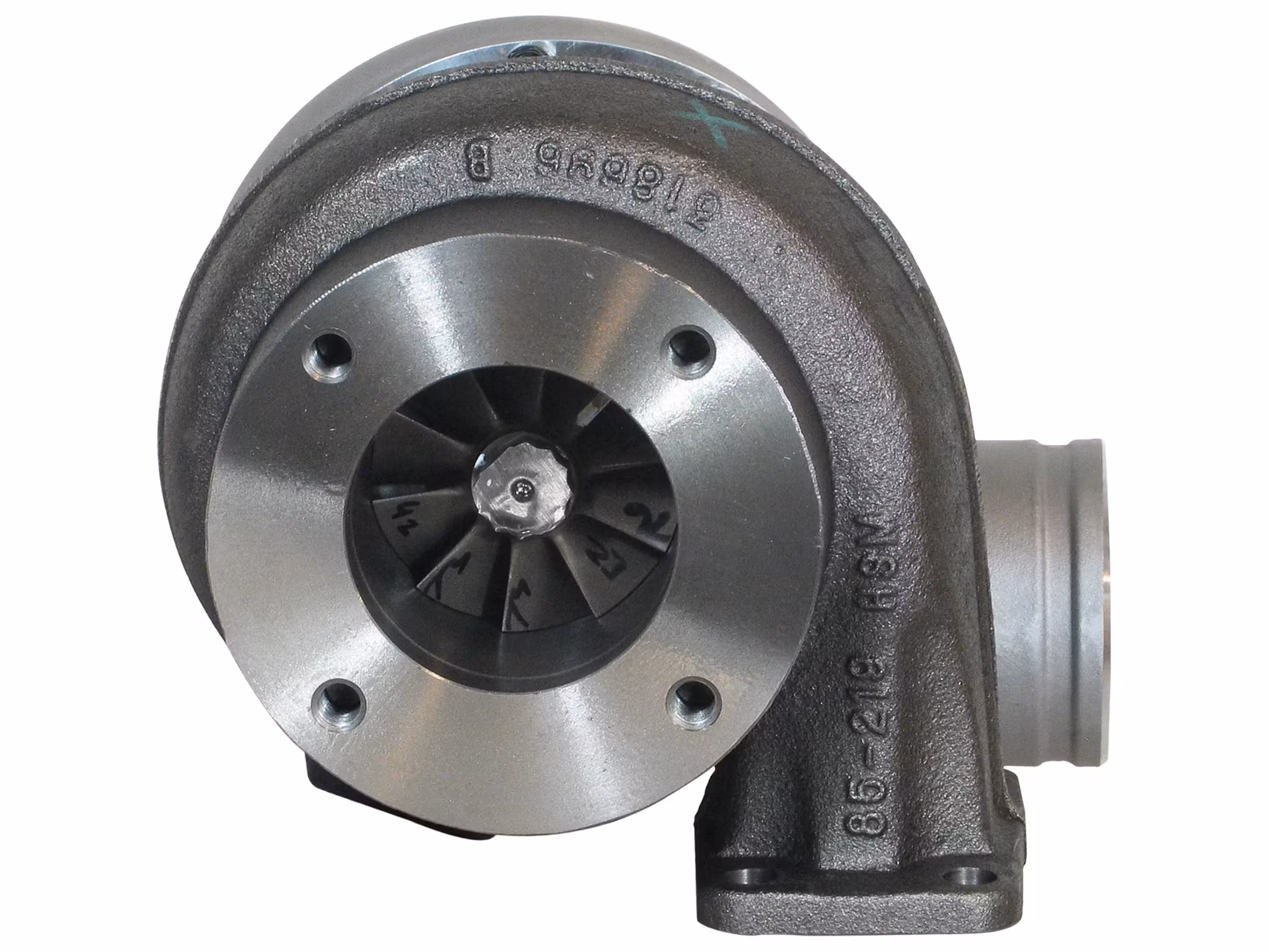 318706 - Renoverad originalturbo BorgWarner Turbo Deutz Volvo-Penta BF6M2012C ( Bytesturbo )