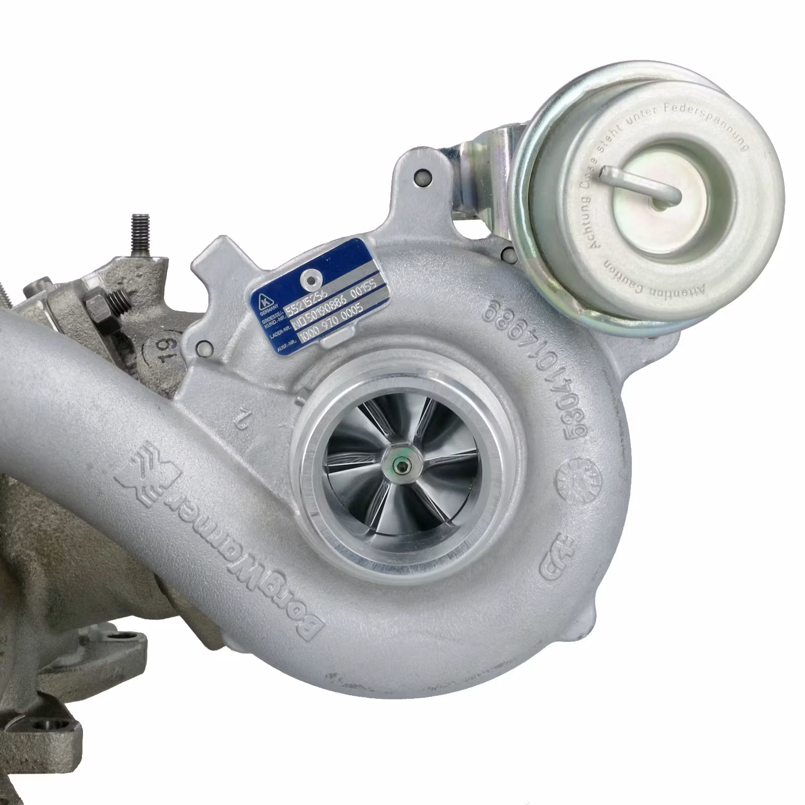 10009880005 BorgWarner - Renoverad originalturbo R2S dubbelturbo Z19DTR  ( Bytesturbo )