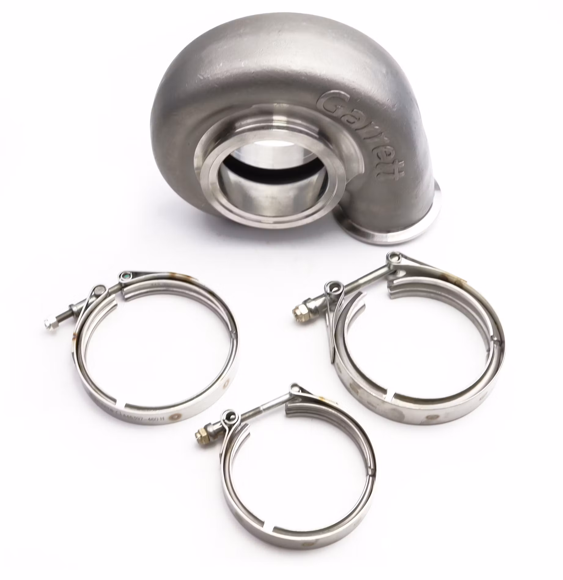 757707-0037 Garrett G38 Turbinhus / Avgashus  0.85 A/R V-Band