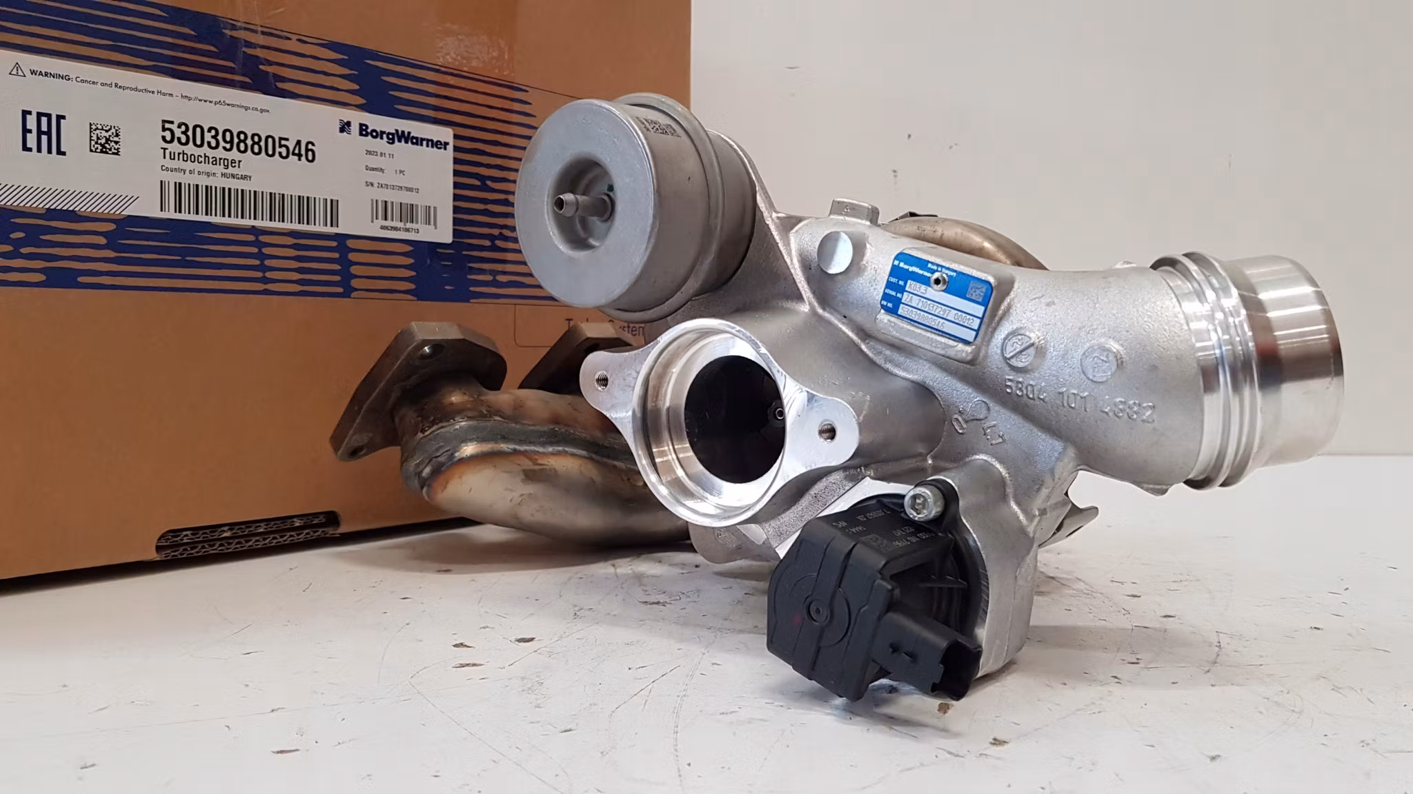 53039700546 / 53039880546 BorgWarner Renoverad OEM turbo : 314598415 , 31459841 , 36010231 ( Bytesturbo )